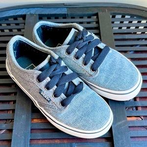 Vans Kids Sneakers in Gray and Black